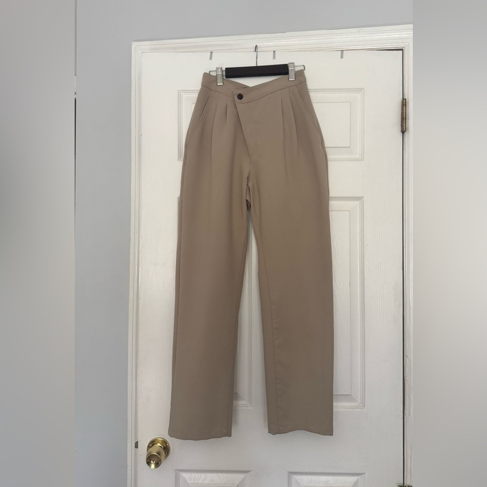 Abercrombie & Fitch Beige Trousers